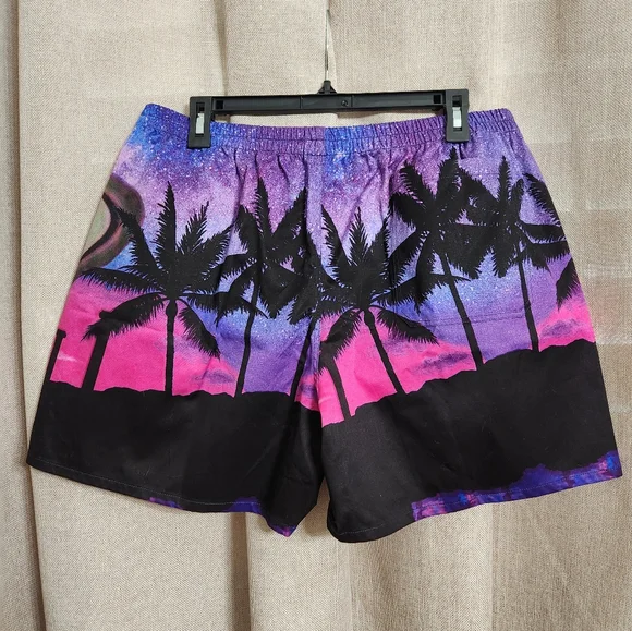 NWT Valentino Water‎ Sky Men's Shorts 52 XL - Picture 7 of 7